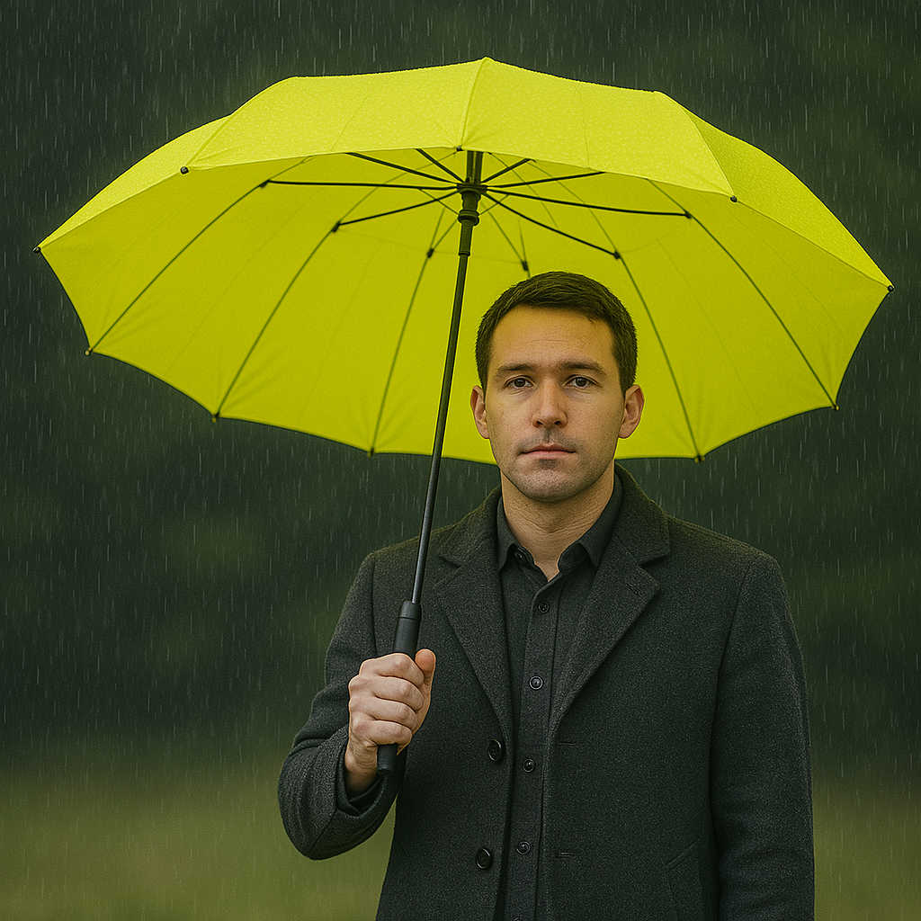 Compact Travel Umbrella With Auto Open And Close