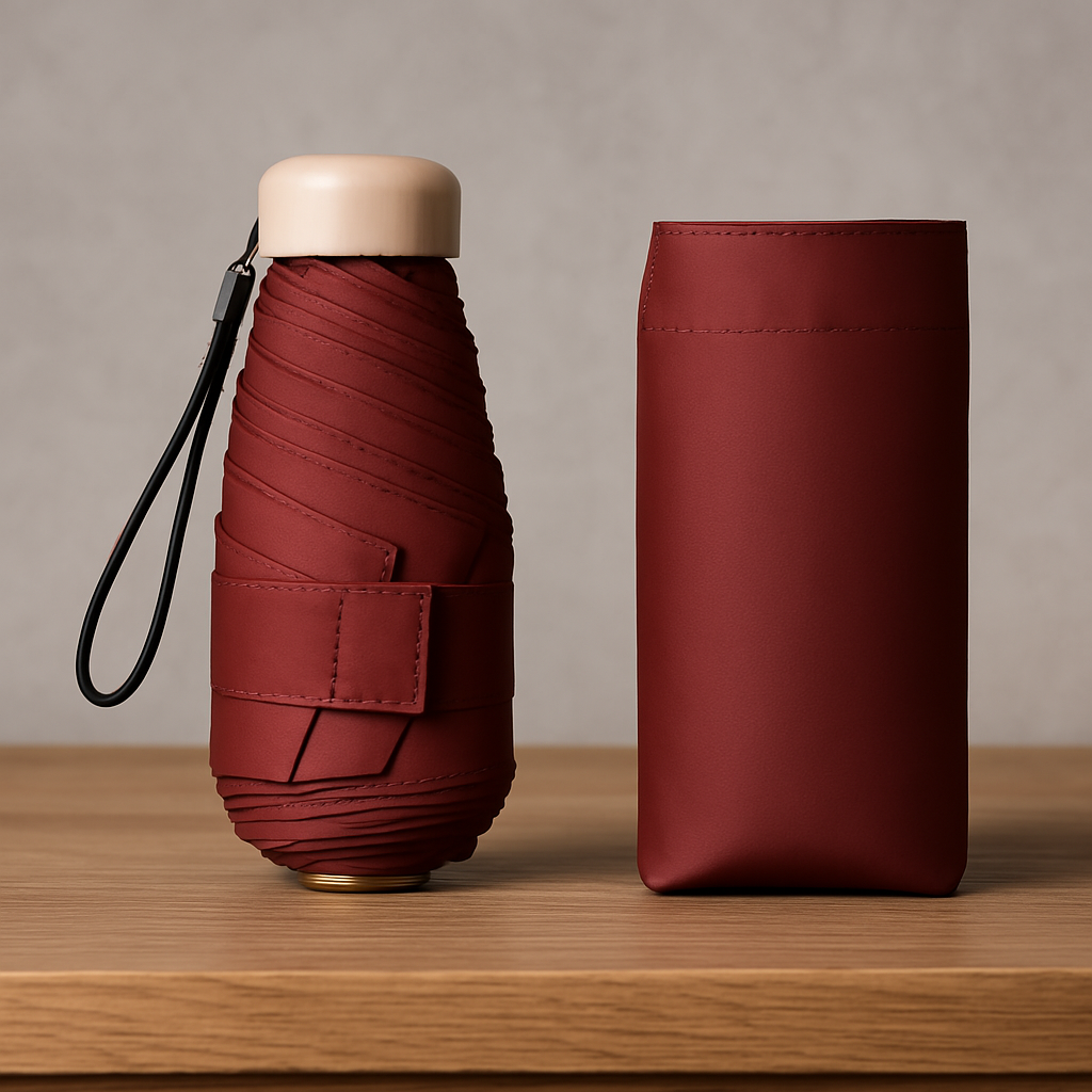 Compact Windproof Travel Umbrella