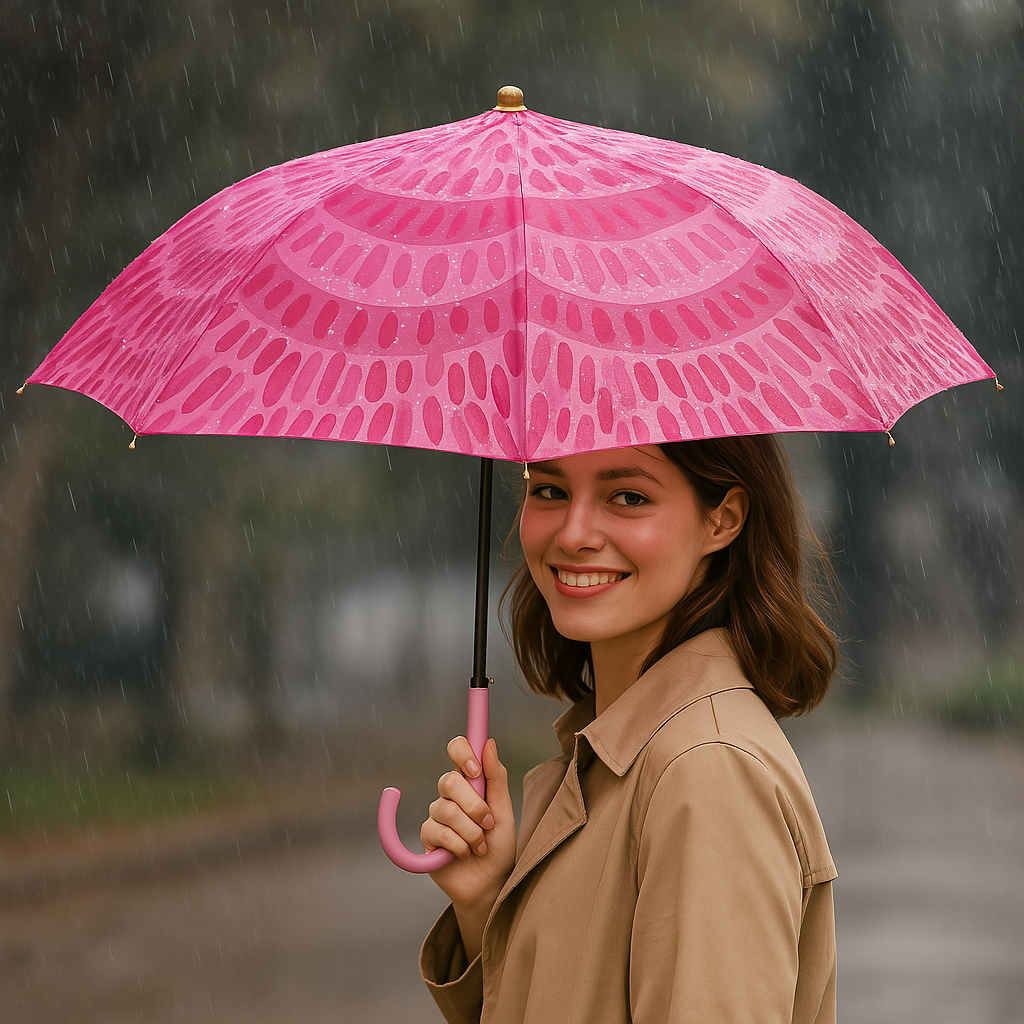 DIY Paintable White Nylon Kid Friendly Craft Umbrella