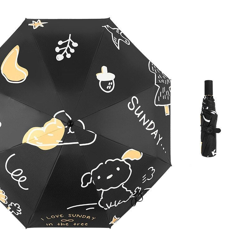 Portable Folding Automatic Umbrella