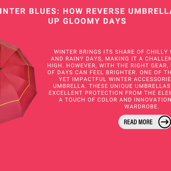 Beat The Winter Blues: How Reverse Umbrellas Brighten Up Gloomy Days