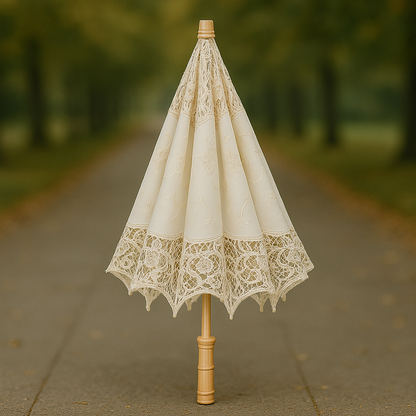 Lace Wedding Parasol For Decoration