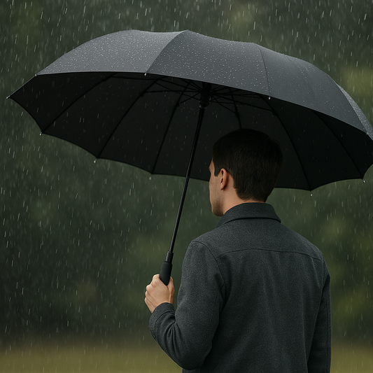 Compact Travel Umbrella With Auto Open And Close