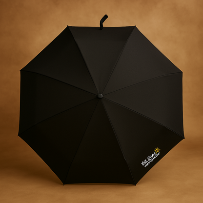 Busy Being My Own Sun Printed Umbrella Full Color Inner Canopy