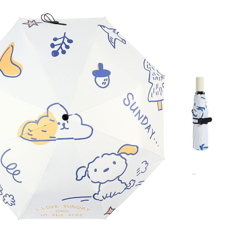 Portable Folding Automatic Umbrella