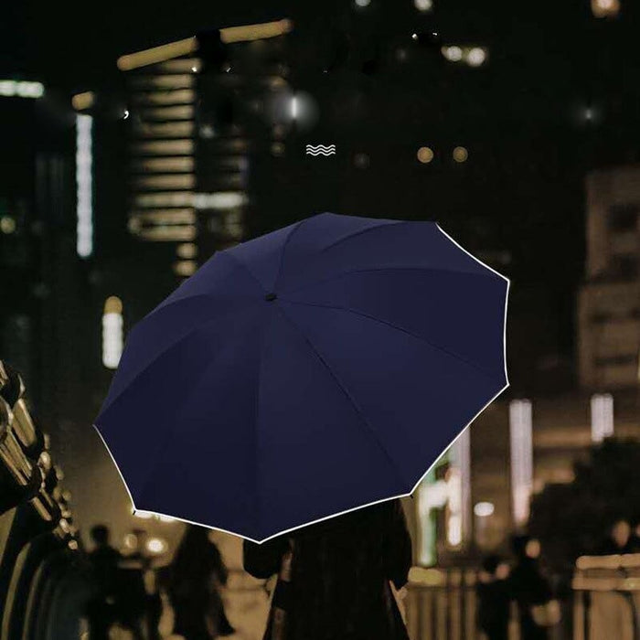 Reflective Automatic Reverse Umbrella