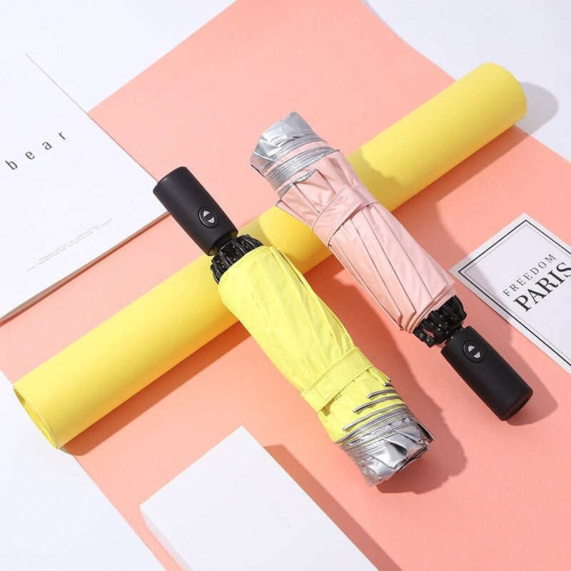 Reflective Automatic Reverse Umbrella