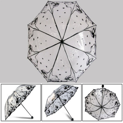 Creative Transparent Rain Sunny Umbrella