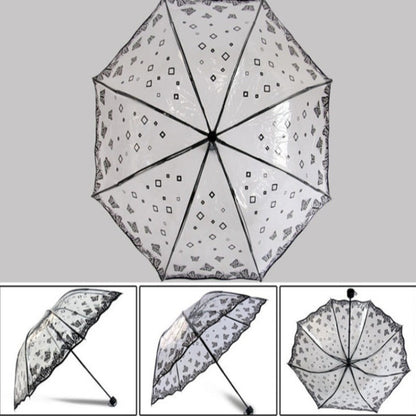Creative Transparent Rain Sunny Umbrella