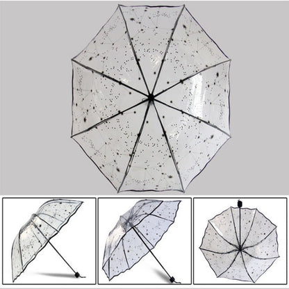 Creative Transparent Rain Sunny Umbrella