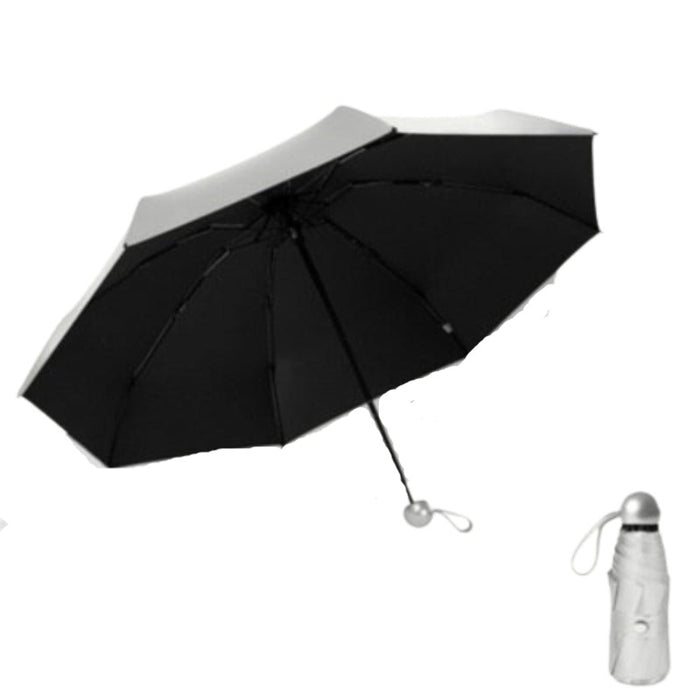 8 Ribs Pocket Windproof Light Mini Umbrella