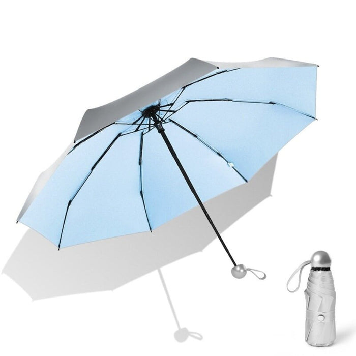 8 Ribs Pocket Windproof Light Mini Umbrella