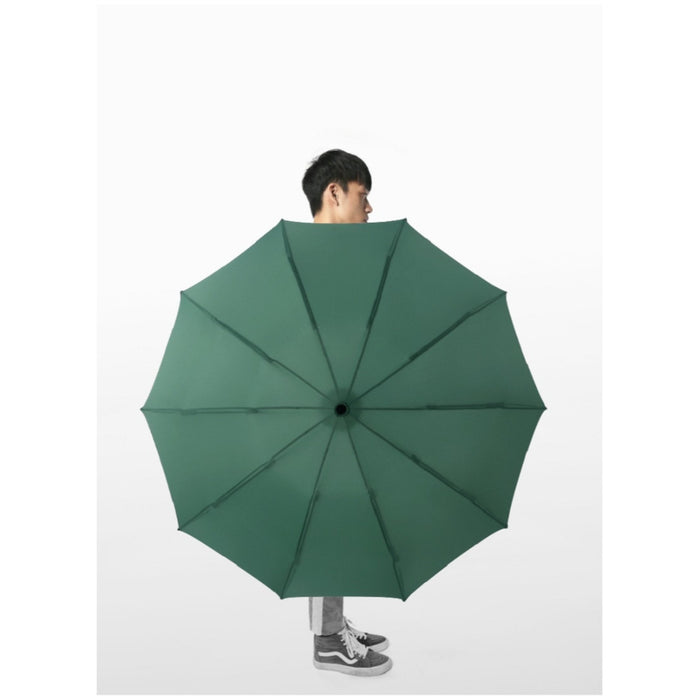 10k Automatic Reverse Folding Umbrella With Reflective Strips