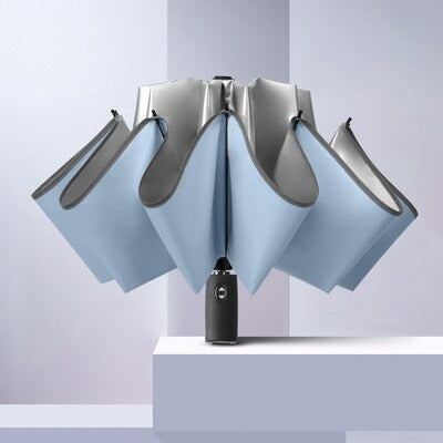 Reflective Automatic Reverse Umbrella
