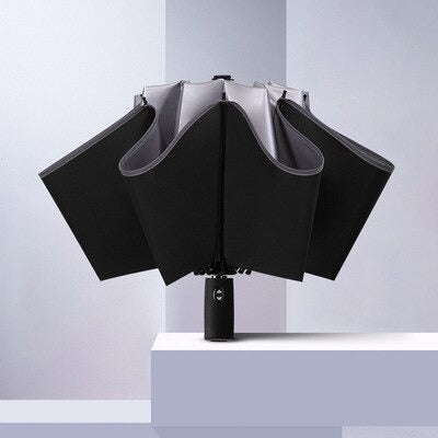 Reflective Automatic Reverse Umbrella