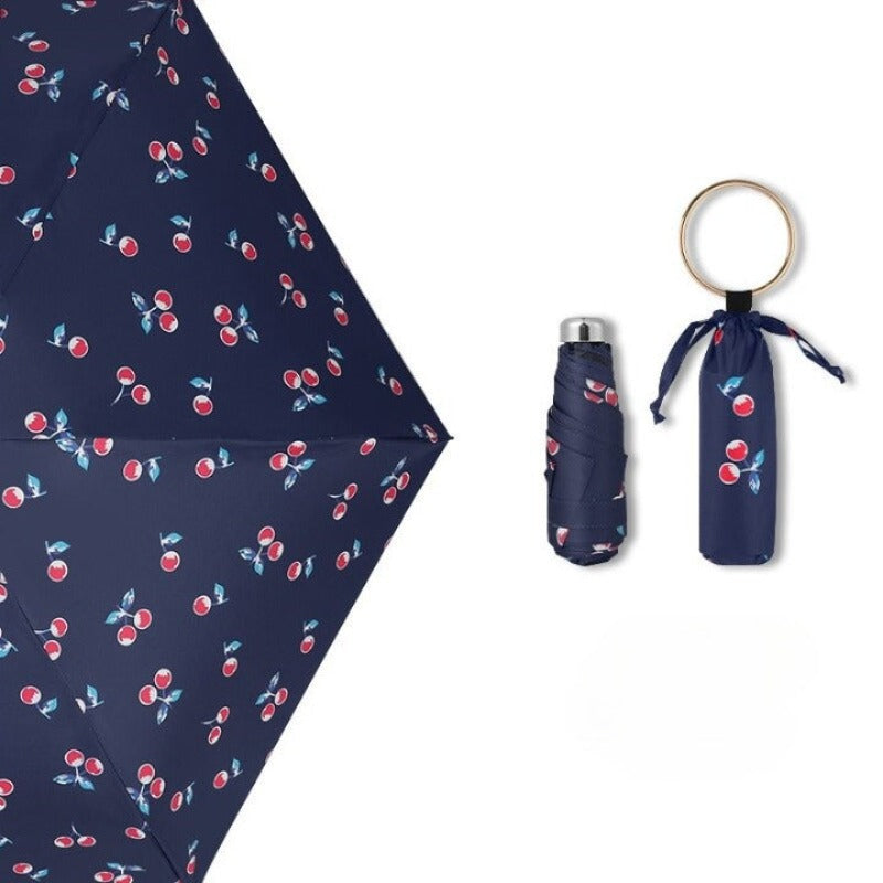 Mini Umbrella Five Folding Luxury Umbrella