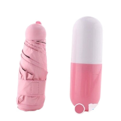 Mini Folding Capsule Travel Umbrella