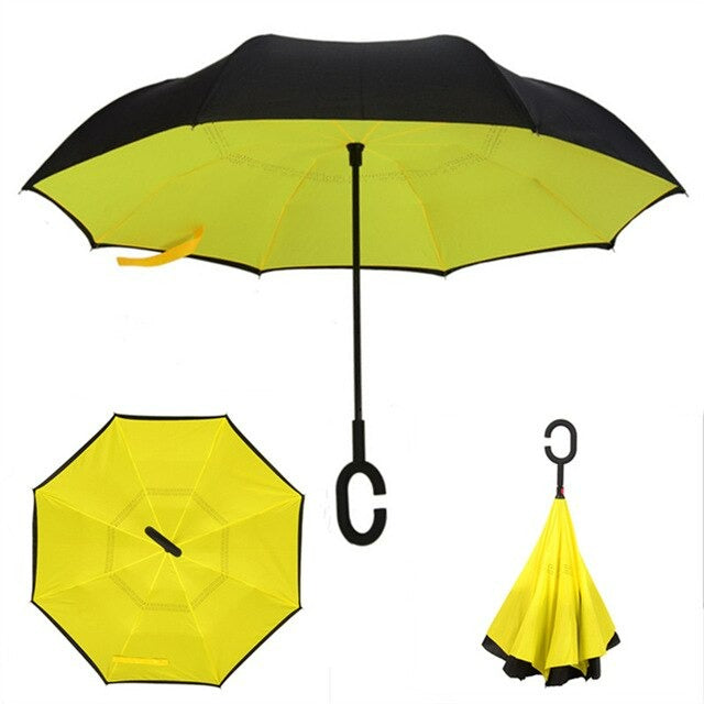 Reverse Rain Umbrella For Women