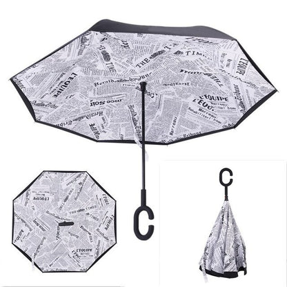 Reverse Rain Umbrella For Women