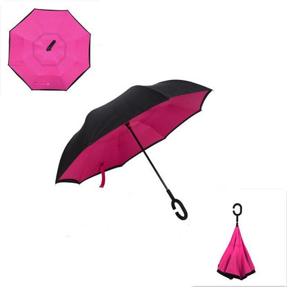 Reverse Rain Umbrella For Women