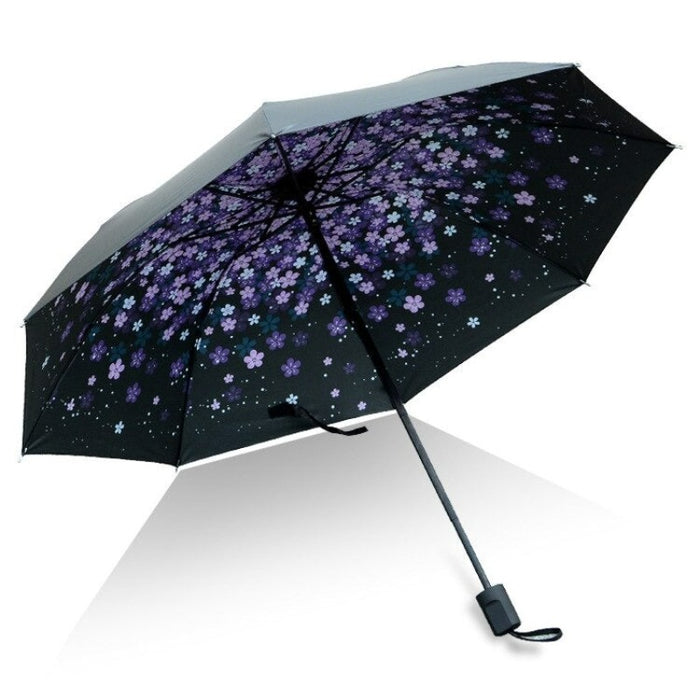 3D Flower Print Unisex Umbrellas