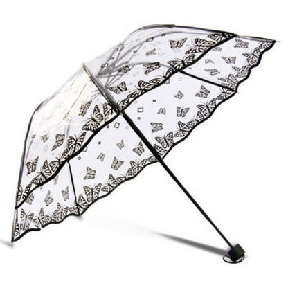 Creative Transparent Rain Sunny Umbrella