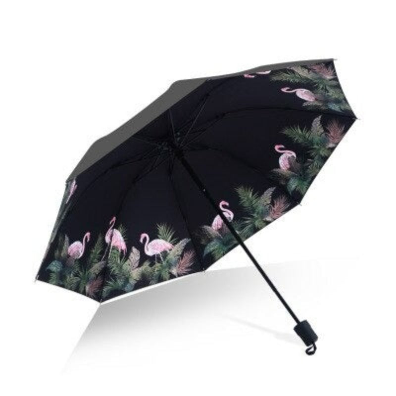 3D Flower Print Unisex Umbrellas