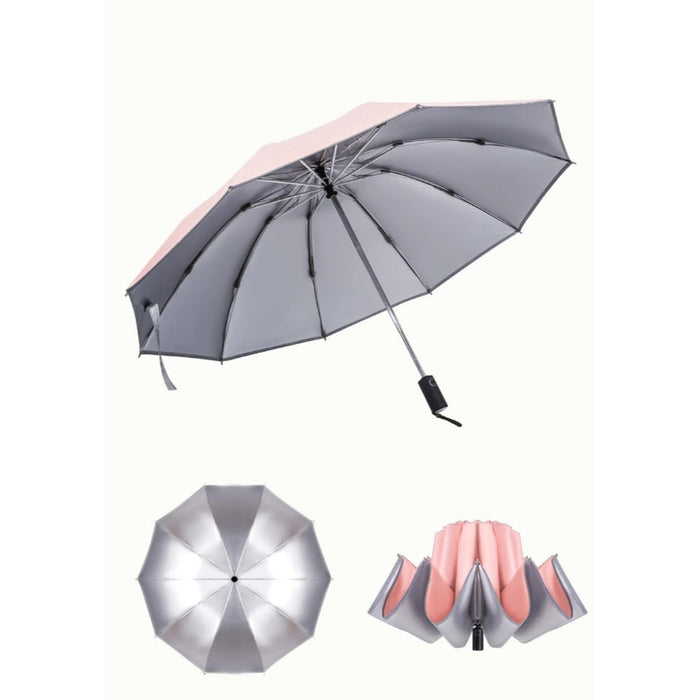 Windproof Reverse Anti-UV Automatic Umbrella